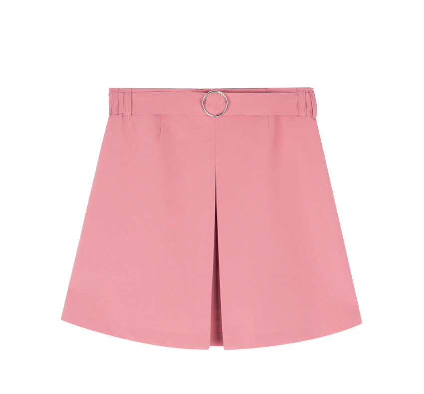 BAUHAUSBelted Pleated Front Mini Skirt | mixxmix | OFFICIAL ENGLISH WEBSITE
